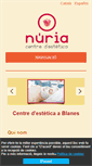 Mobile Screenshot of centreesteticanuriablanes.com